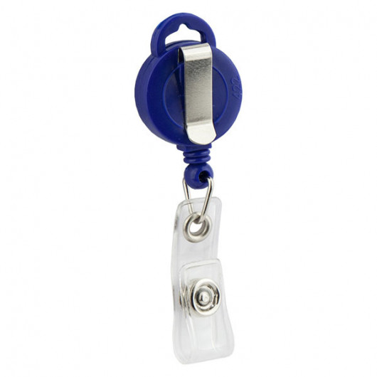 Нить-рулетка для бейджа 38см., син. Axent - фото 5