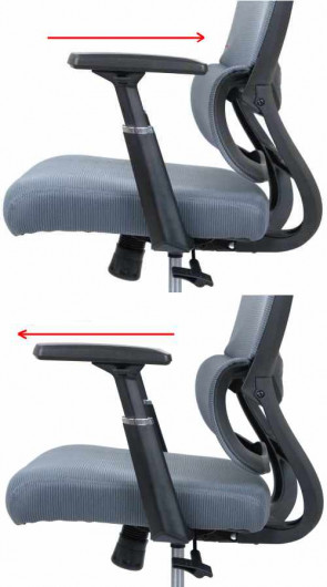 Кресло Аоста R-SR серый АКЛАС - фото 14