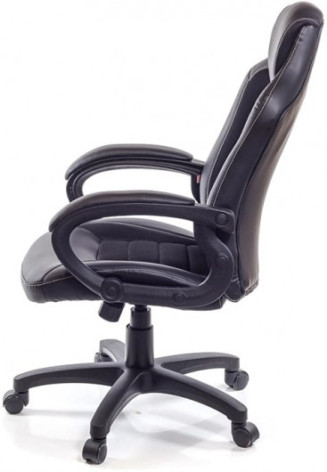 Крісло для керівника Астон PL TILT, чорн. АКЛАС — фото 13