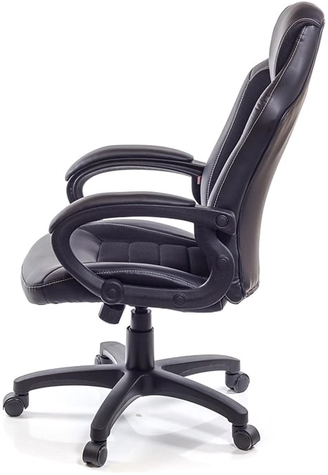 Крісло для керівника Астон PL TILT, чорн. АКЛАС — фото 13