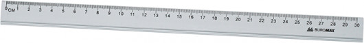 Линейка алюминиевая, 30см BuroMax - фото 2