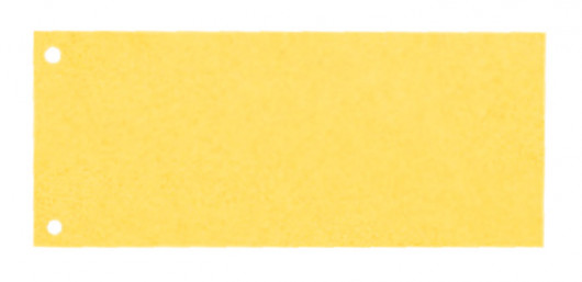 Разделительные полосы картон 105*240мм, 100шт, желт. Esselte - фото 5