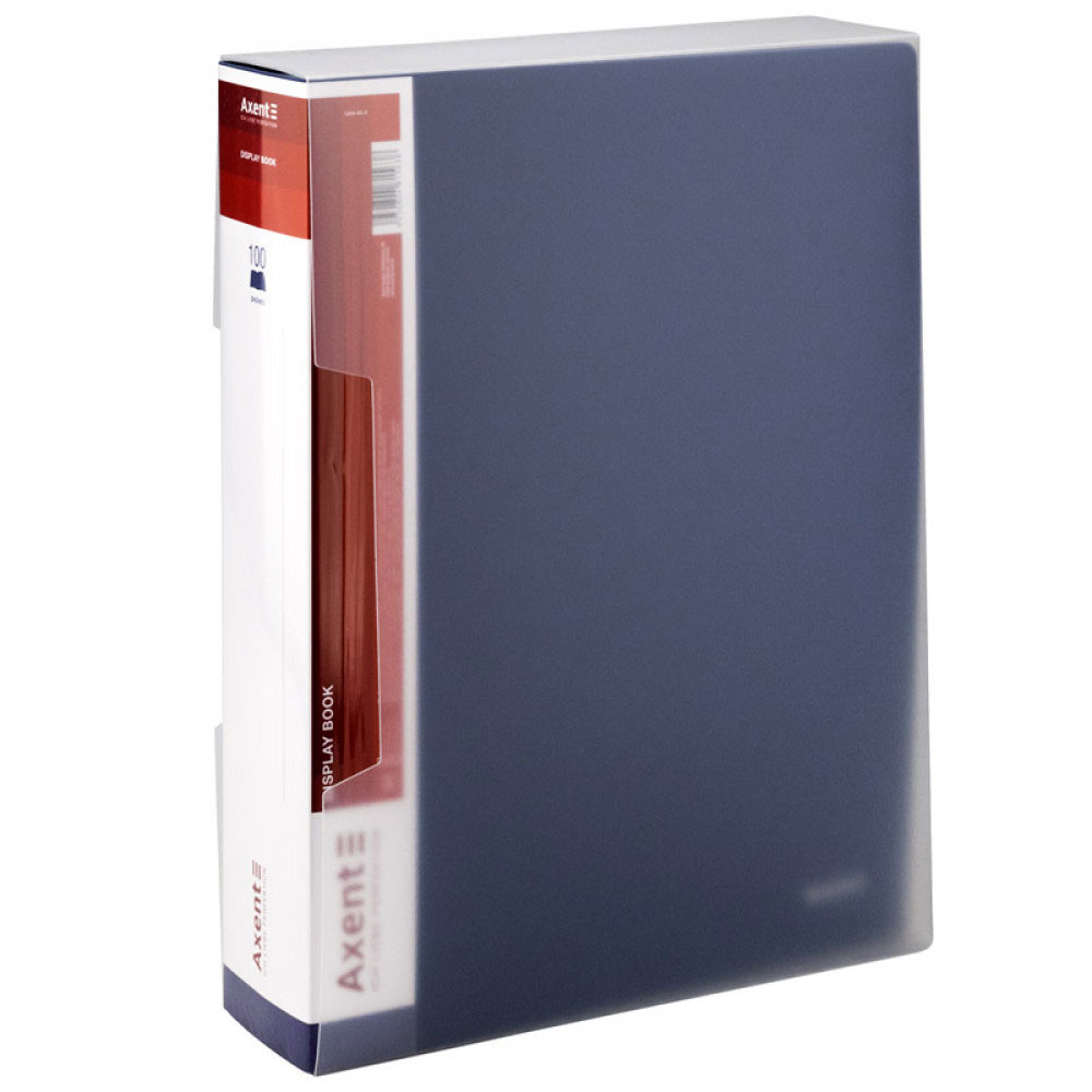 Папка на 100 файлов, син. Axent - фото 5