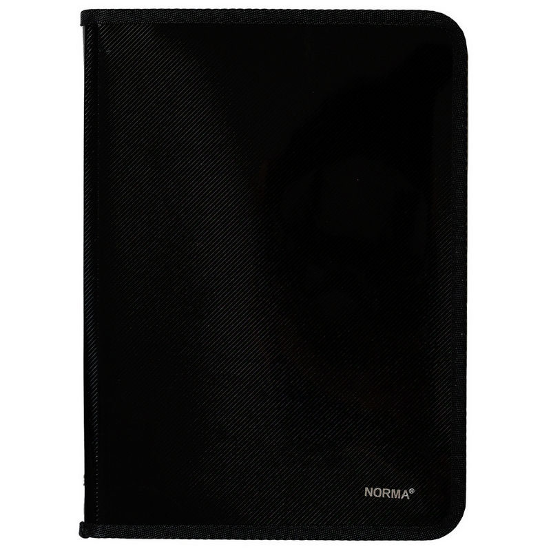 Папка на молнии А4, 30мм., непрозрачная, рифлёная, ассорт. NORMA - фото 9