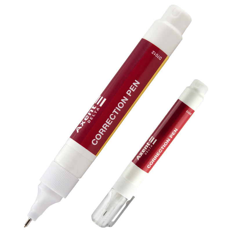 Корректор-ручка 8 мл Axent Delta - фото 3