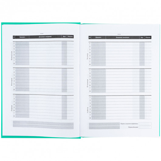 Щоденник шкільний, тверда обкладинка, малахітовий (K25-262-11) Kite — фото 9
