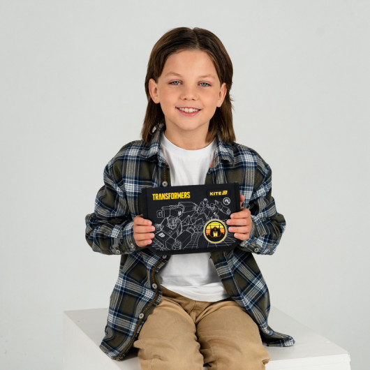 Пенал Kite 1 отд., 1 отв., без наполнения 621 «Transformers» Kite - фото 8