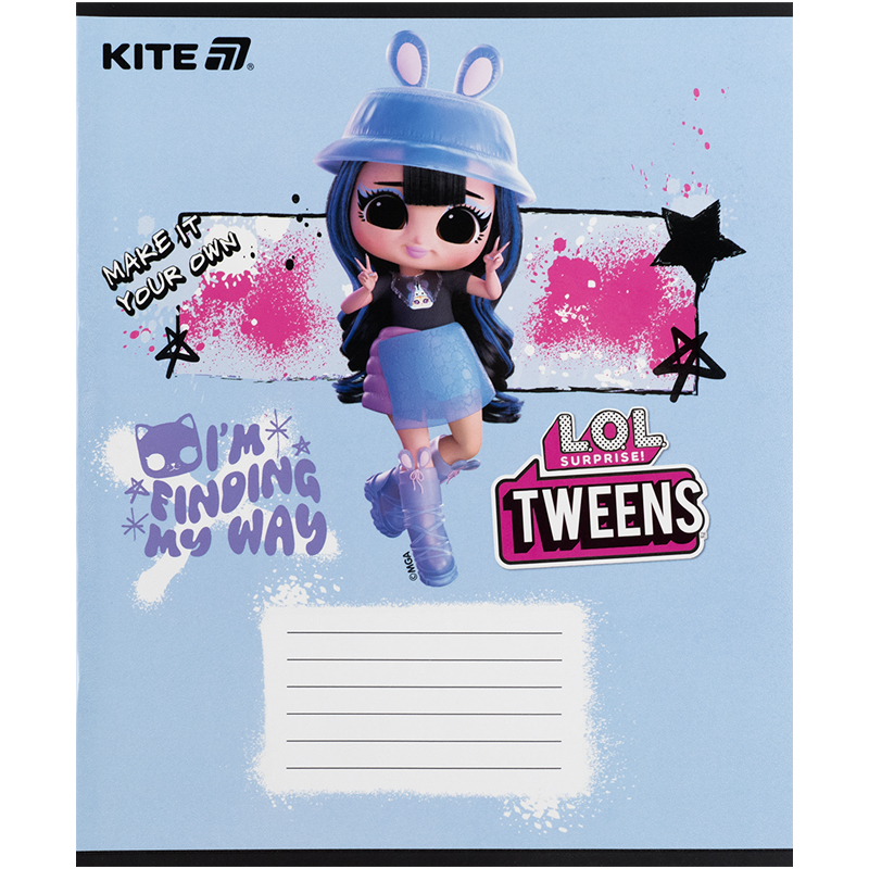 Зошит 12 арк., кос., гібр. лак + УФ лак, LO (LO25-235) Kite — фото 12