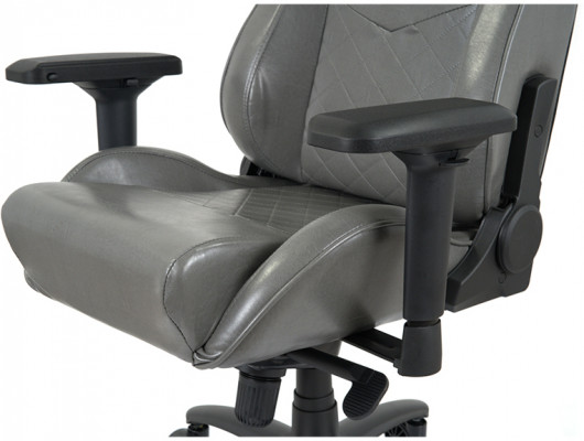 Кресло геймерское Ретчет PL MB (PU grey) серый АКЛАС - фото 19