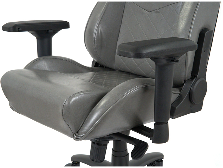 Кресло геймерское Ретчет PL MB (PU grey) серый АКЛАС - фото 19