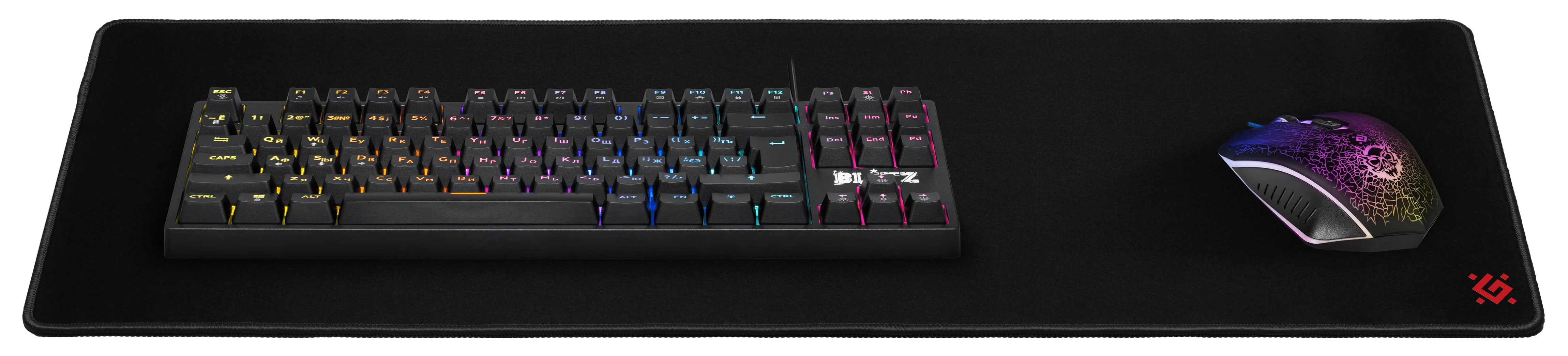 Коврик для компьютерной мыши Defender Black XXL One, 680х240х5 мм. (50006), черн. Defender - фото 3