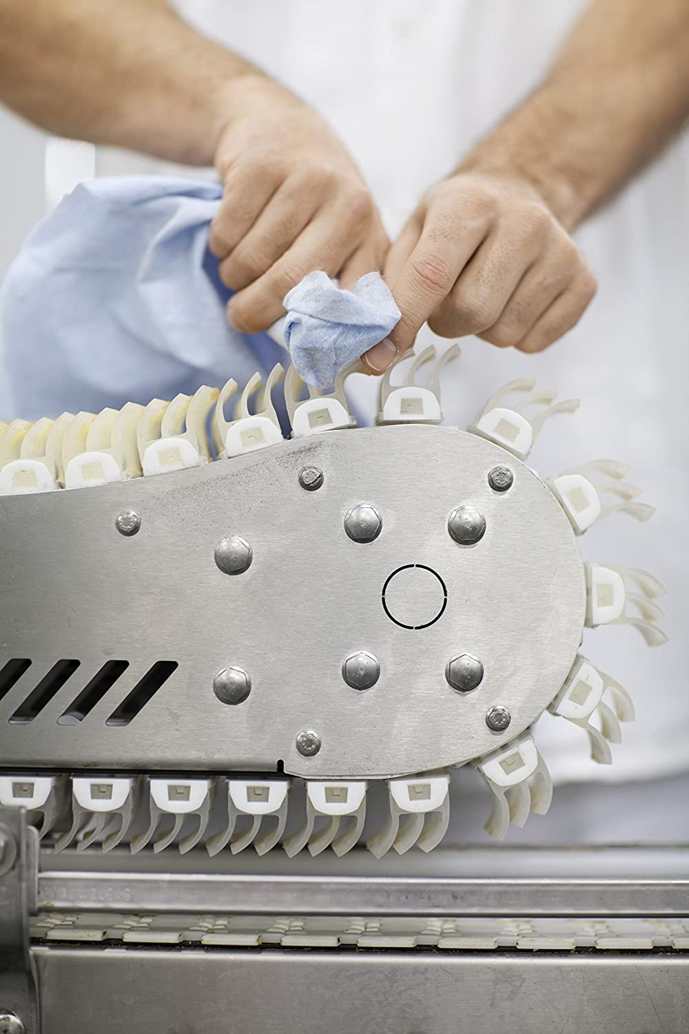 Протирочный материал нетканный Premium + ведро диспенсер., 28*17,5см., 250шт./уп., голуб. W10 Tork - фото 1