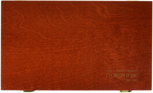 Пастель сухая 48 цветов, TOISON D'OR 8596, в деревянном футляре Koh-i-noor - фото 5