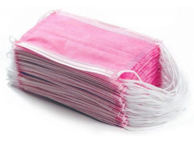 Маска медицинская трехслойная 