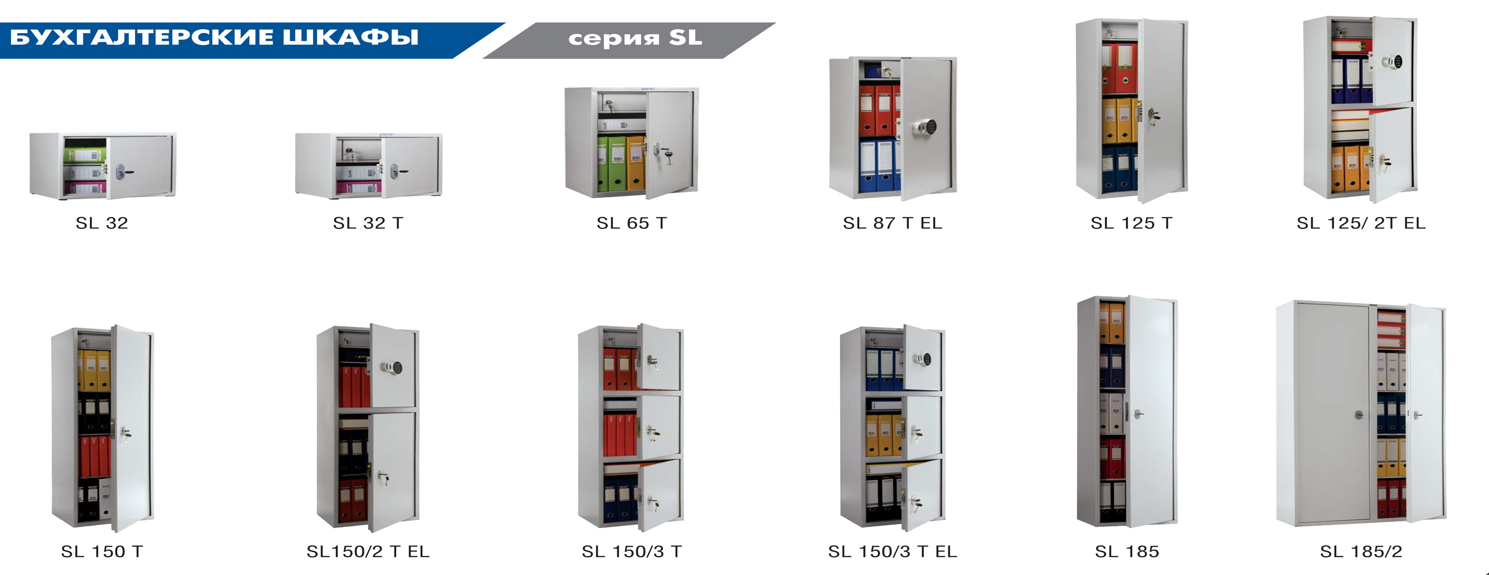 Шкаф бухгалтерский 1 полка съемная (320*420*350мм.) метал., замок, серый Практик - фото 5
