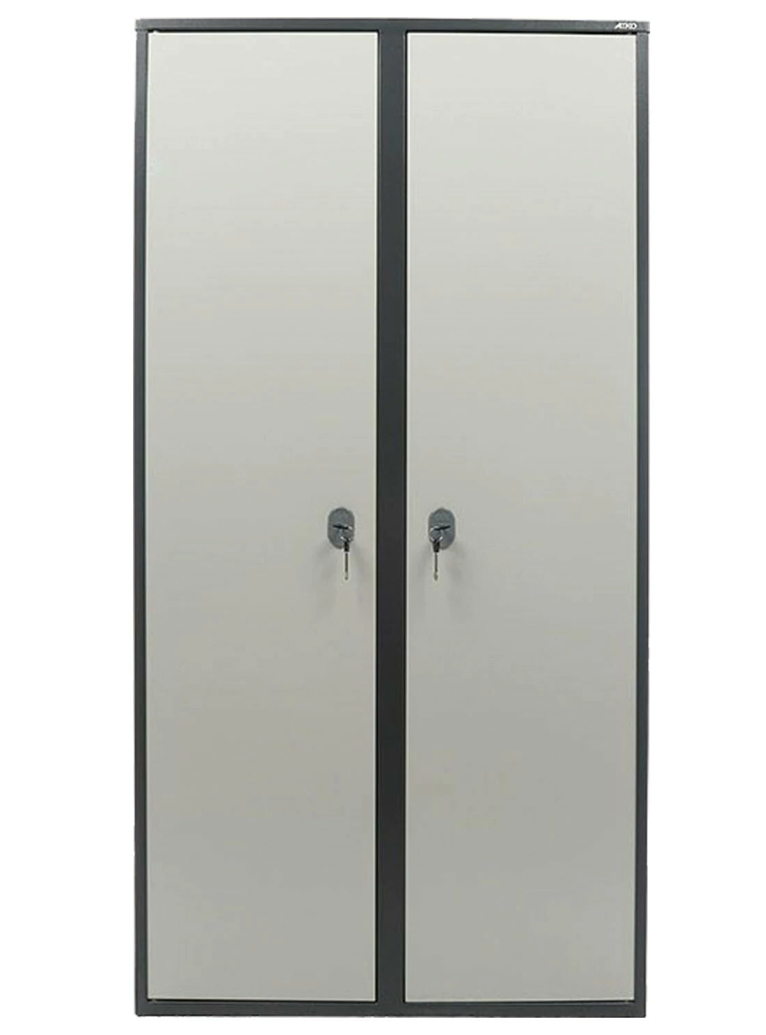 Шафа бухгалтерська на 8 полиць, 2 двері (1800*920*340) металева з замком, графіт AIKO - фото 1