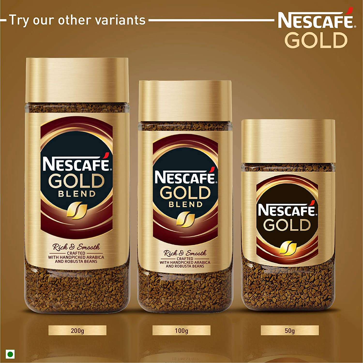 Кава розчинна Nescafe Gold 95г., скляна банка (7613036748988) Nescafe - фото 2