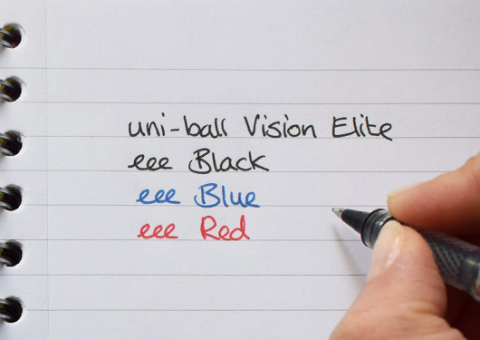 Роллер Uni-ball Vision Elite, 0,8мм., стержень син. Uni - фото 6