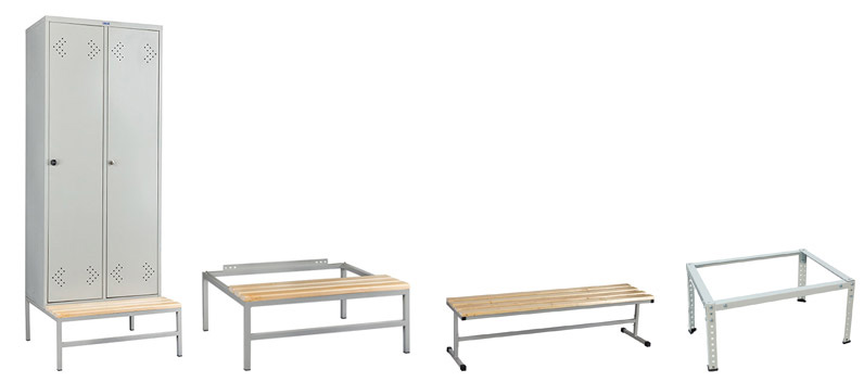 Підставка (лава) (334/300x1130x770) 1шт, сосна,  сірий Практик - фото 2