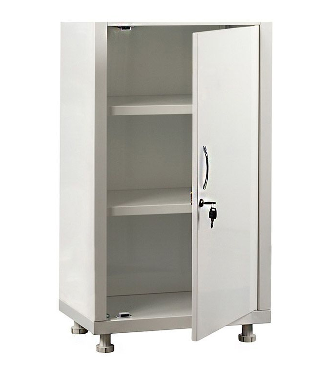 Шафа медична HILFE MD 2 двері, 4 полиці (1655/1716*500*320) метал., замок, біл. Hilfe - фото 3