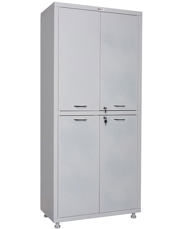 Шкаф медицинский HILFE MD 4 двери, 4 полки (1750/1850*800*400) метал., замок, бел. Hilfe - фото 1