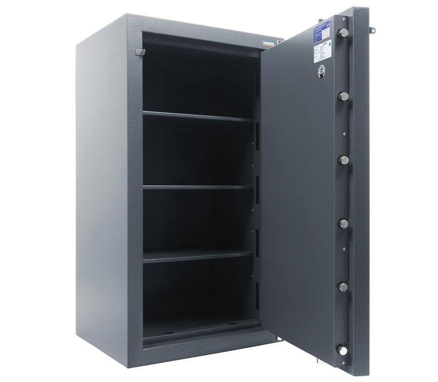 Сейф взломостойкий (1200*680*510мм.) два ключевых замка, 3 полки, 3 класс, Форт 1268 KL, графит Valberg - фото 2