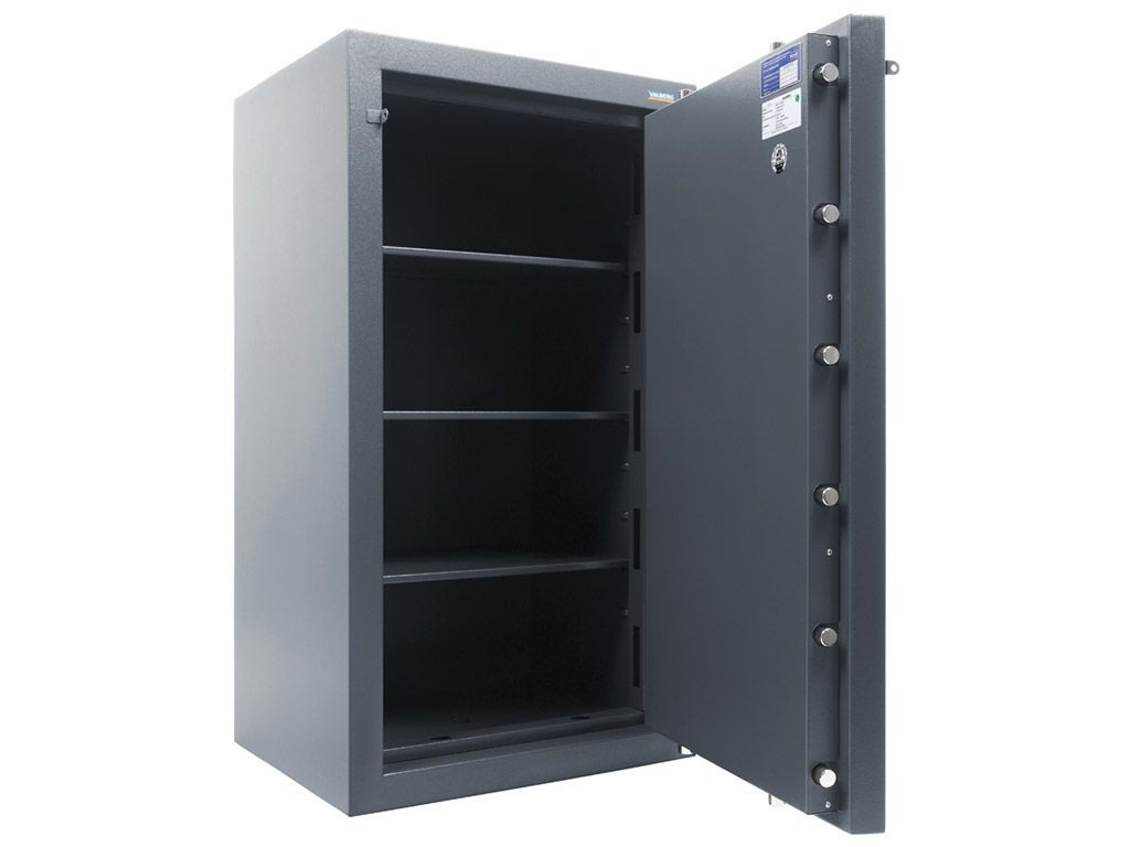 Сейф зламостійкий (1200*680*510мм.) елек/код. + ключовий замок, 3 полиці, 3 клас, Форт 1268 EL, граф Valberg - фото 4