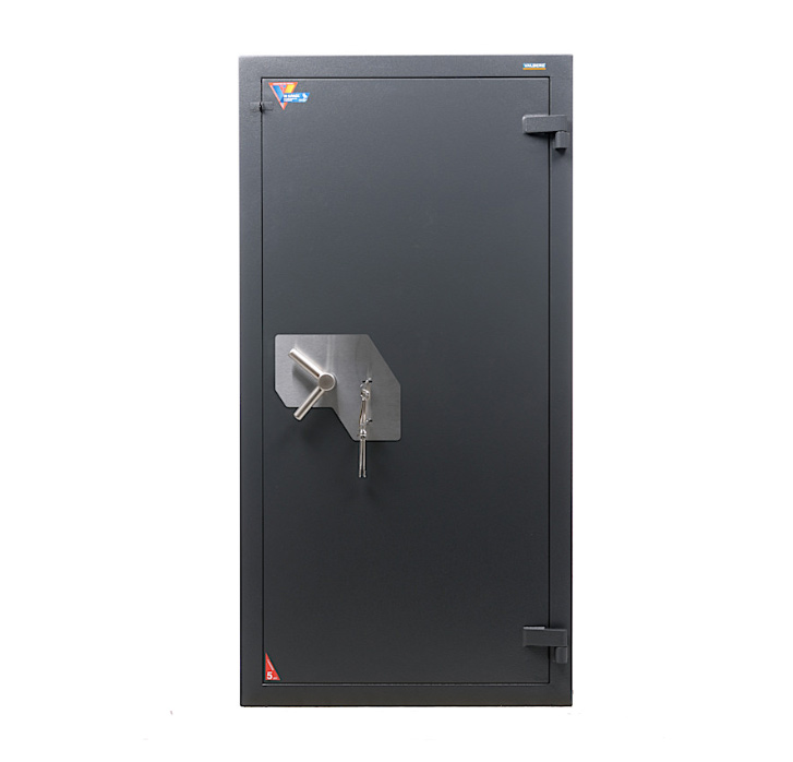 Сейф взломостойкий (1660*850*510мм.) два ключевых замка, 4 полки, 3 класс, Форт 1685 KL, графит Valberg - фото 2