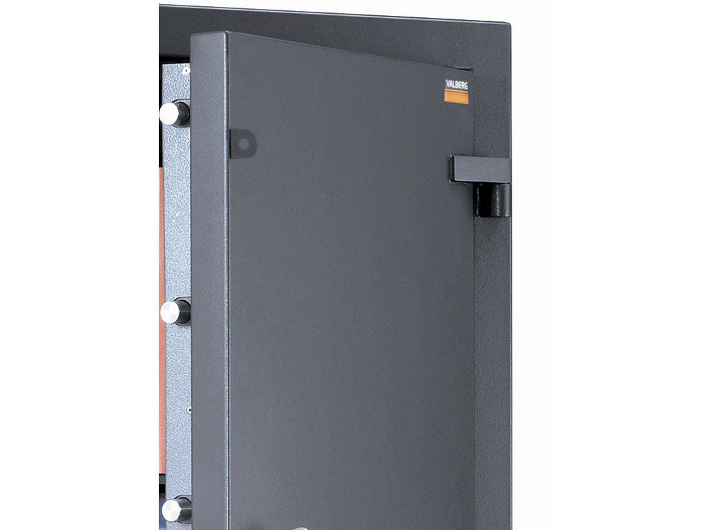 Сейф взломостойкий (1660*850*510мм.) два ключевых замка, 4 полки, 3 класс, Форт 1685 KL, графит Valberg - фото 4