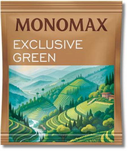 Чай зеленый китайский Exclusive green, 25пак. по 2г. в индивидуальной упаковке. Мономах - фото 2