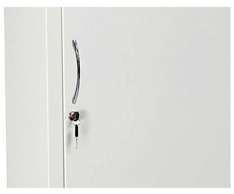 Шафа медична HILFE MD 2 двері, 4 полиці (1750/1850*600*400) метал., замок, біл. Hilfe - фото 5