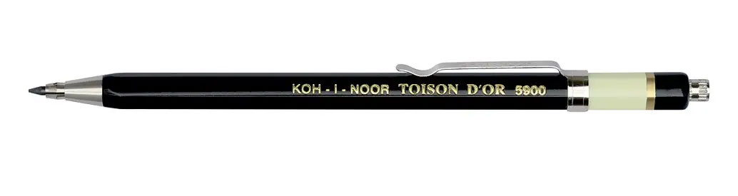 Олівець цанговий 2,0мм., Toison D'or 5900, металевий корпус Koh-i-noor — фото 6
