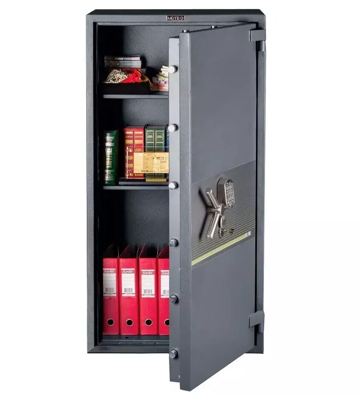 Сейф взломостойкий (1320*680*680мм.) элек/код. + ключевой замок, 3 полки, 5 класс, Burgas-1368 ЕK, г MDTB - фото 1