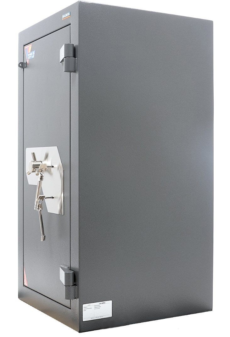 Сейф взломостойкий (990*510*510мм.) два ключевых замка, 3 полки, 3 класс, Форт 99 KL, графит Valberg - фото 3