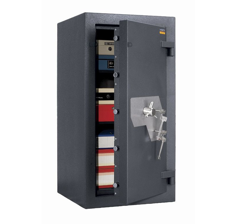 Сейф взломостойкий (990*510*510мм.) два ключевых замка, 3 полки, 3 класс, Форт 99 KL, графит Valberg - фото 5