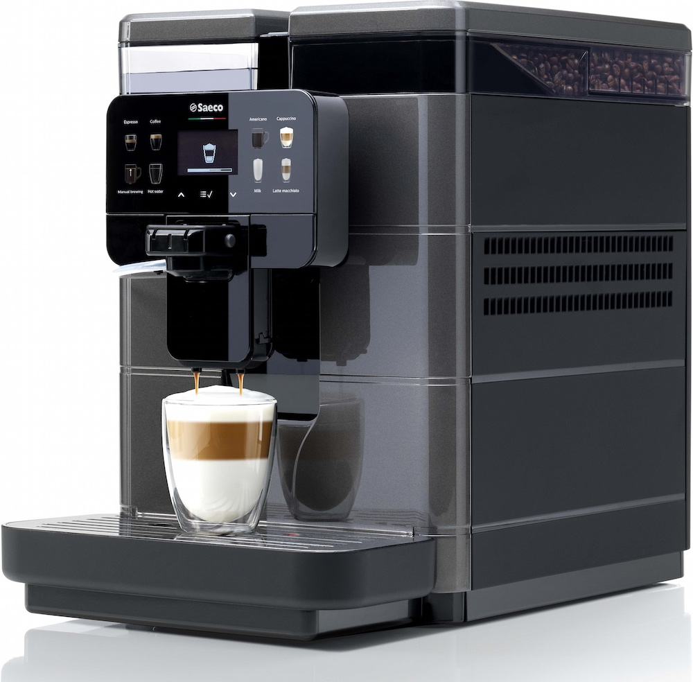 Кавомашина Saeco Royal One Touch Cappuccino з автоматичним капучінатором, чорн. SAECO - фото 1