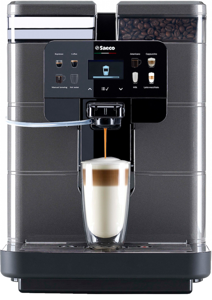 Кавомашина Saeco Royal One Touch Cappuccino з автоматичним капучінатором, чорн. SAECO - фото 4