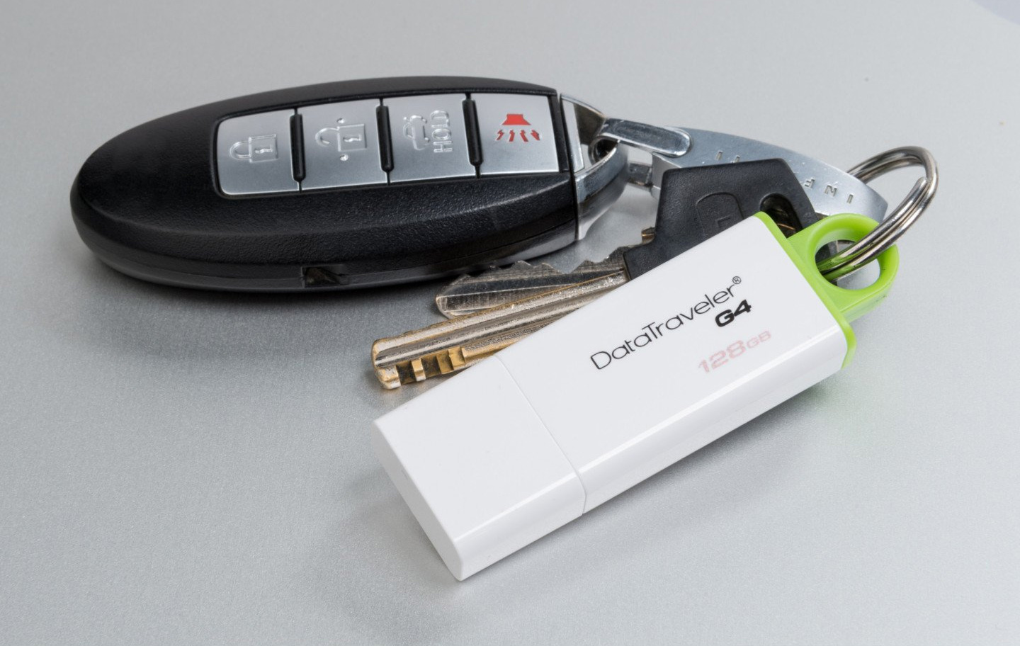 Флеш-память USB 3.0 Flash Drive 64Gb DTI Gen.4, пластик. корпус, бел. Kingston - фото 6