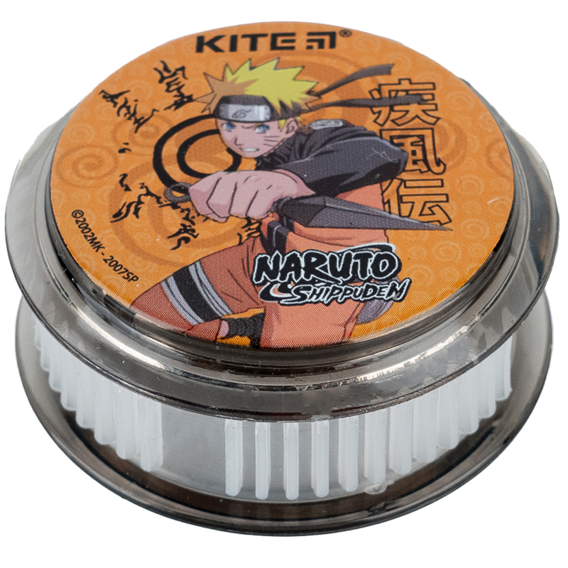 Точилка с контейнером круглая «Naruto» Kite - фото 3