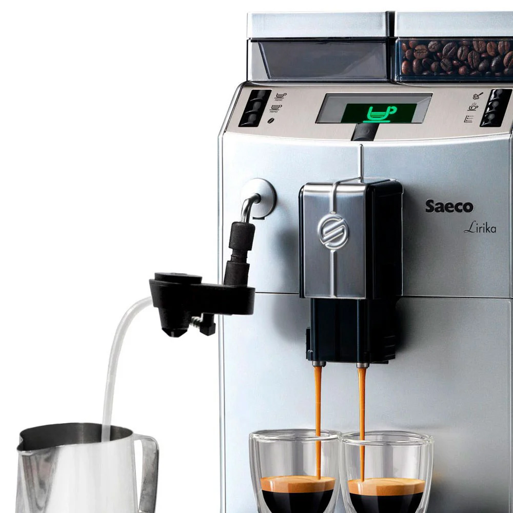 Кавомашина Saeco Lirika Plus з капучінатором, сірий SAECO - фото 1