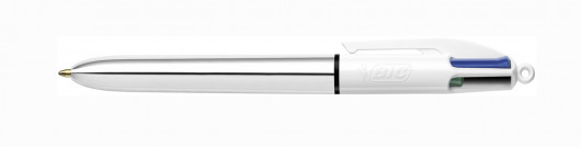 Ручка шариковая 4 in 1 Colours Shine Silver, серебр. Bic - фото 3