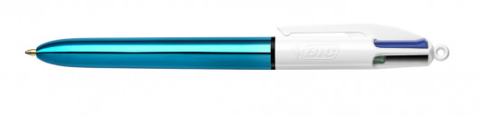 Ручка шариковая 4 in 1 Colours Shine Blue, голуб. Bic - фото 3