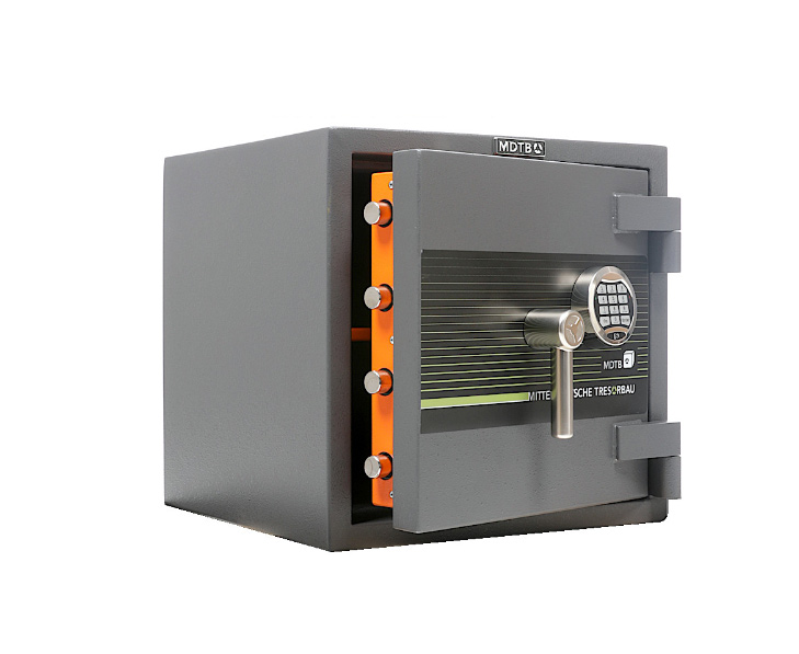 Сейф взломостойкий (460*470*470мм.) электронный кодовый замок, 1 полка, 2 класс, Bastion-M 46-E, гра MDTB - фото 3