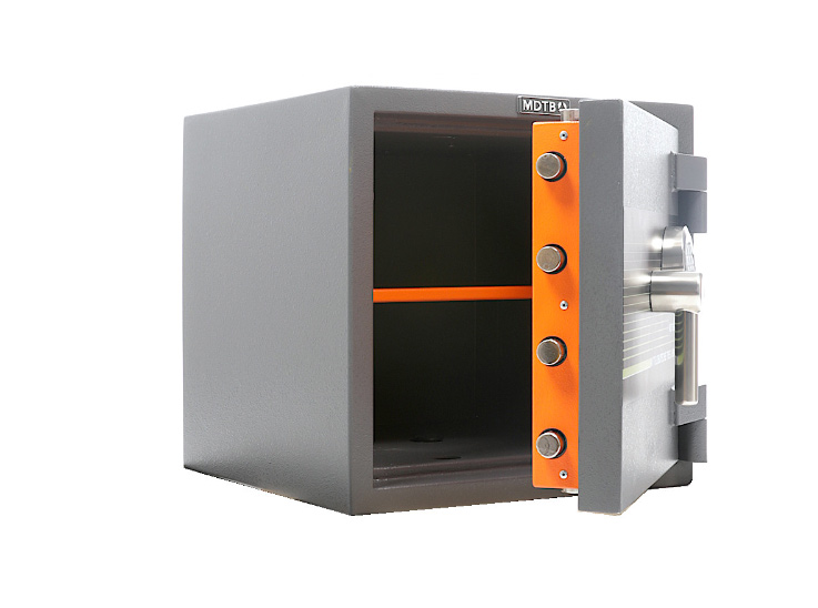 Сейф взломостойкий (460*470*470мм.) электронный кодовый замок, 1 полка, 2 класс, Bastion-M 46-E, гра MDTB - фото 4