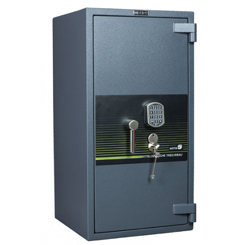 Сейф зламостійкий (1510*8509600мм.) елек/код.+ключовий замок, 3 полиці, 2 клас, Bastion-M 1585-ЕK, г MDTB - фото 1