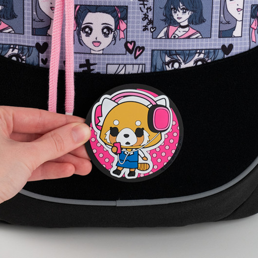 Бейдж на липучке 3011 Aggretsuko Kite - фото 8