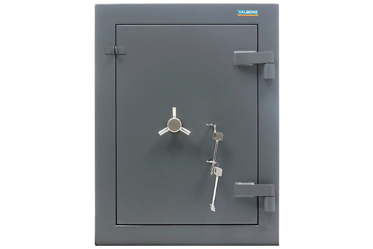 Сейф взломостойкий (670*510*510мм.) два ключевых замка, 1 полка, 3 класс, Гранит III-67.KL, графит Valberg - фото 2