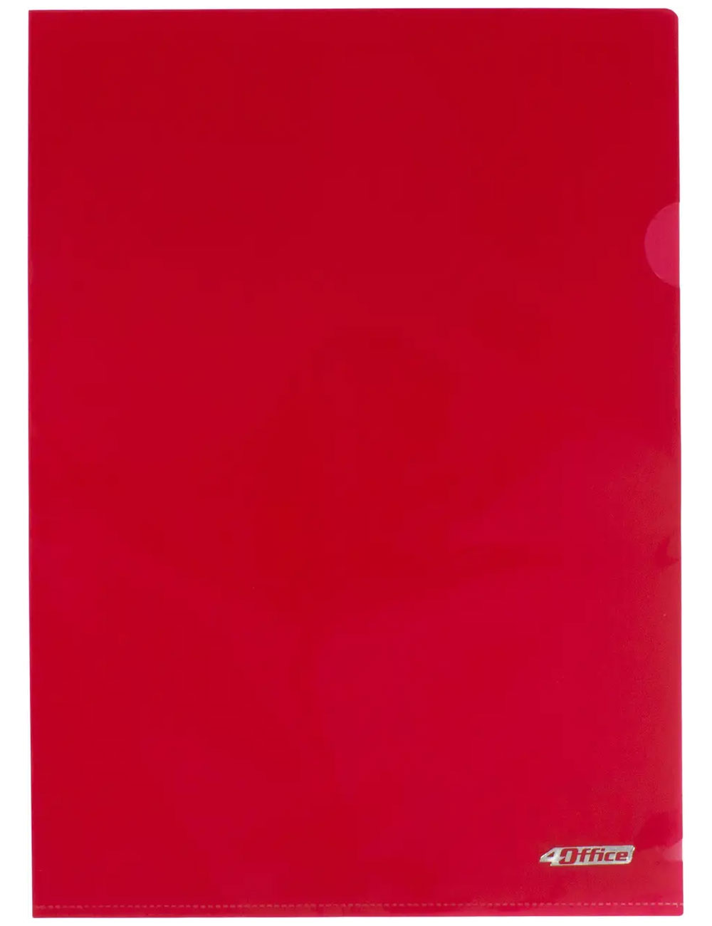 Папка-уголок глянцевая, 120мкм., ассорт. 4Office - фото 7
