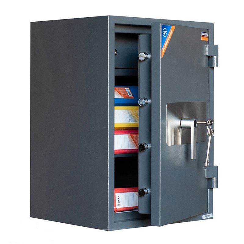 Сейф огневзломостойкий (655*440*430мм.) ключ/замок, 1 полка, кас/ячейка 2 класс. Protector PLUS 65 T Valberg - фото 3