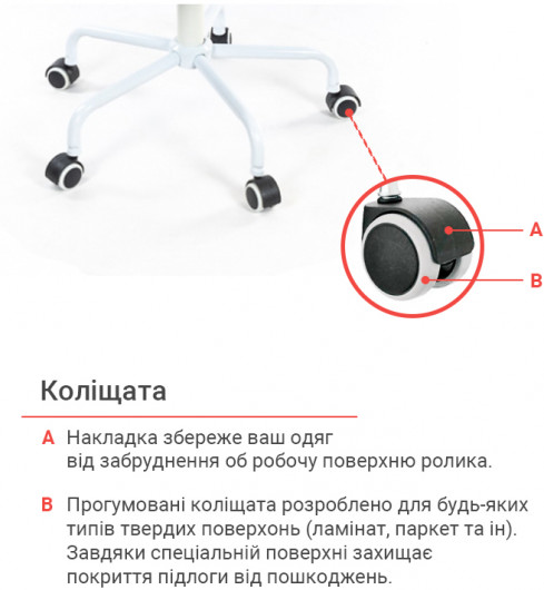 Крісло для персоналу  Арсі WT TILT, чорн. АКЛАС — фото 28